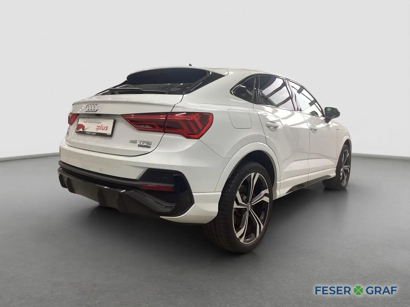 Audi Q3 Sportback S line 45 TFSI qu. S tronic 360° Stdhz. Weiß - 2