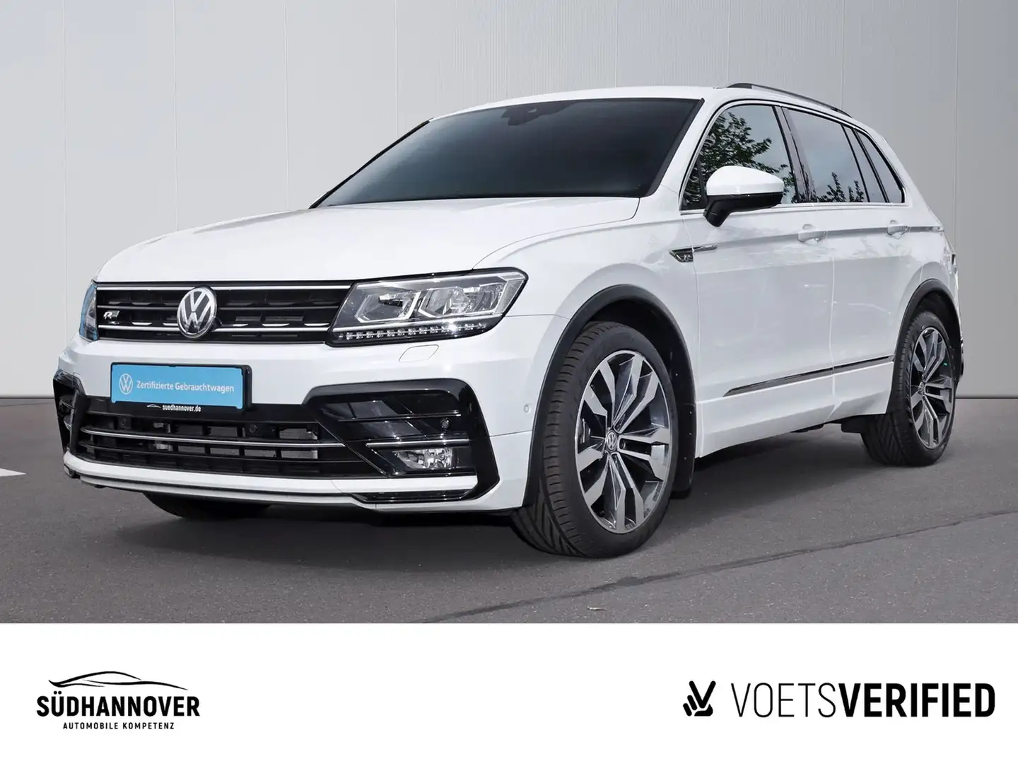 Volkswagen Tiguan Comfortline 2.0 TSI 4Motion R-Line AHK Kamera Bianco - 1
