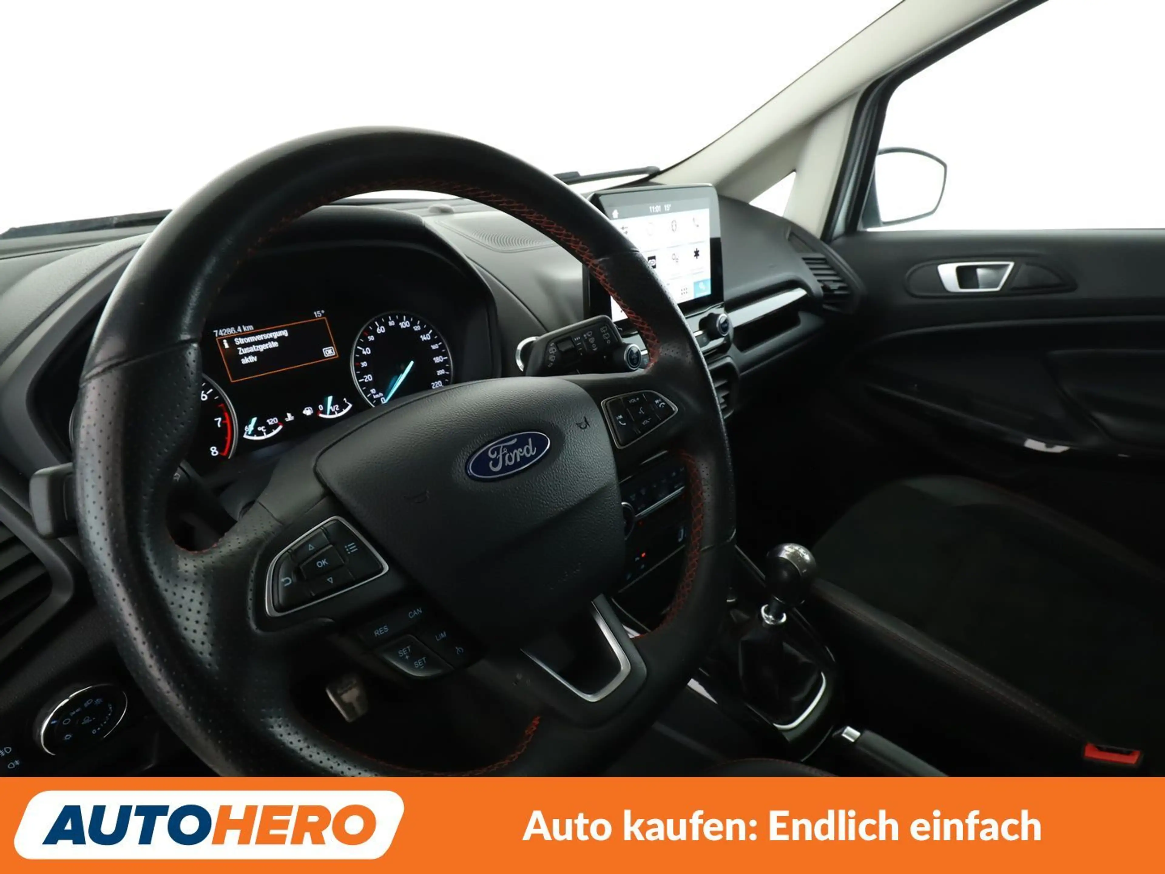 Ford EcoSport 1.0 EcoBoost ST-Line*NAVI*TEMPO*CAM*PDC*SHZ* — photo 11