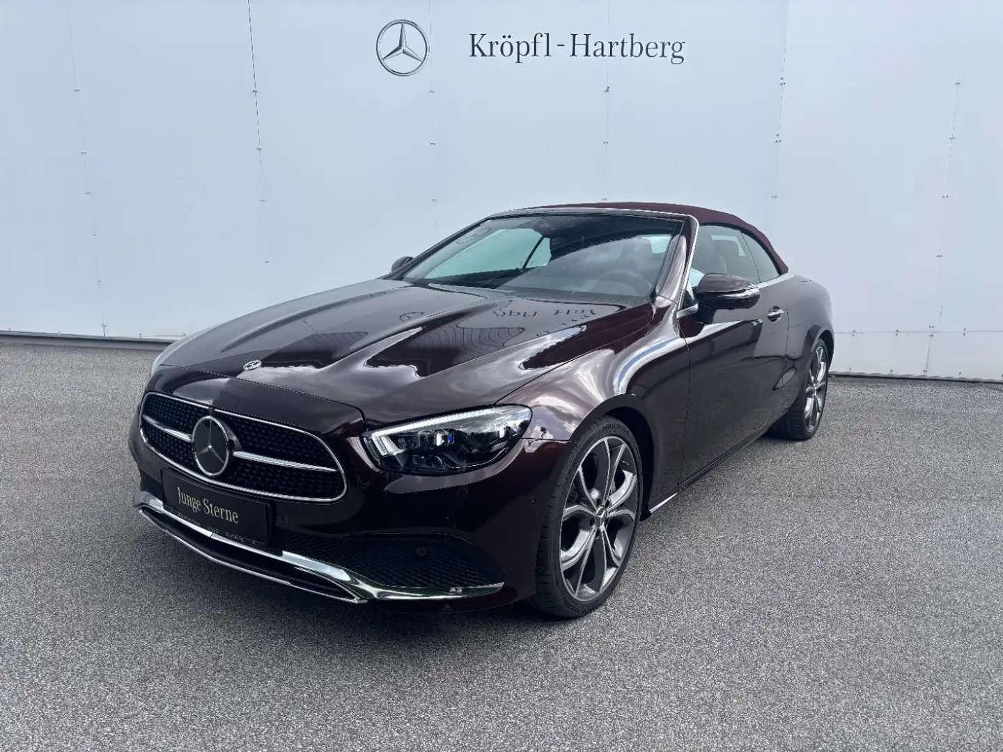 Mercedes-Benz E 450 4MATIC Cabriolet KeyGo PTS FAP LED AIR Rot - 2