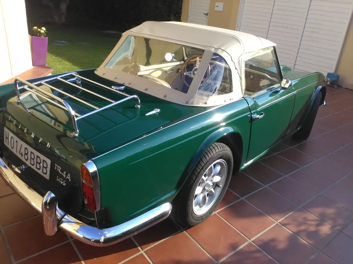 Triumph TR4 TR4A IRS Verde - 2