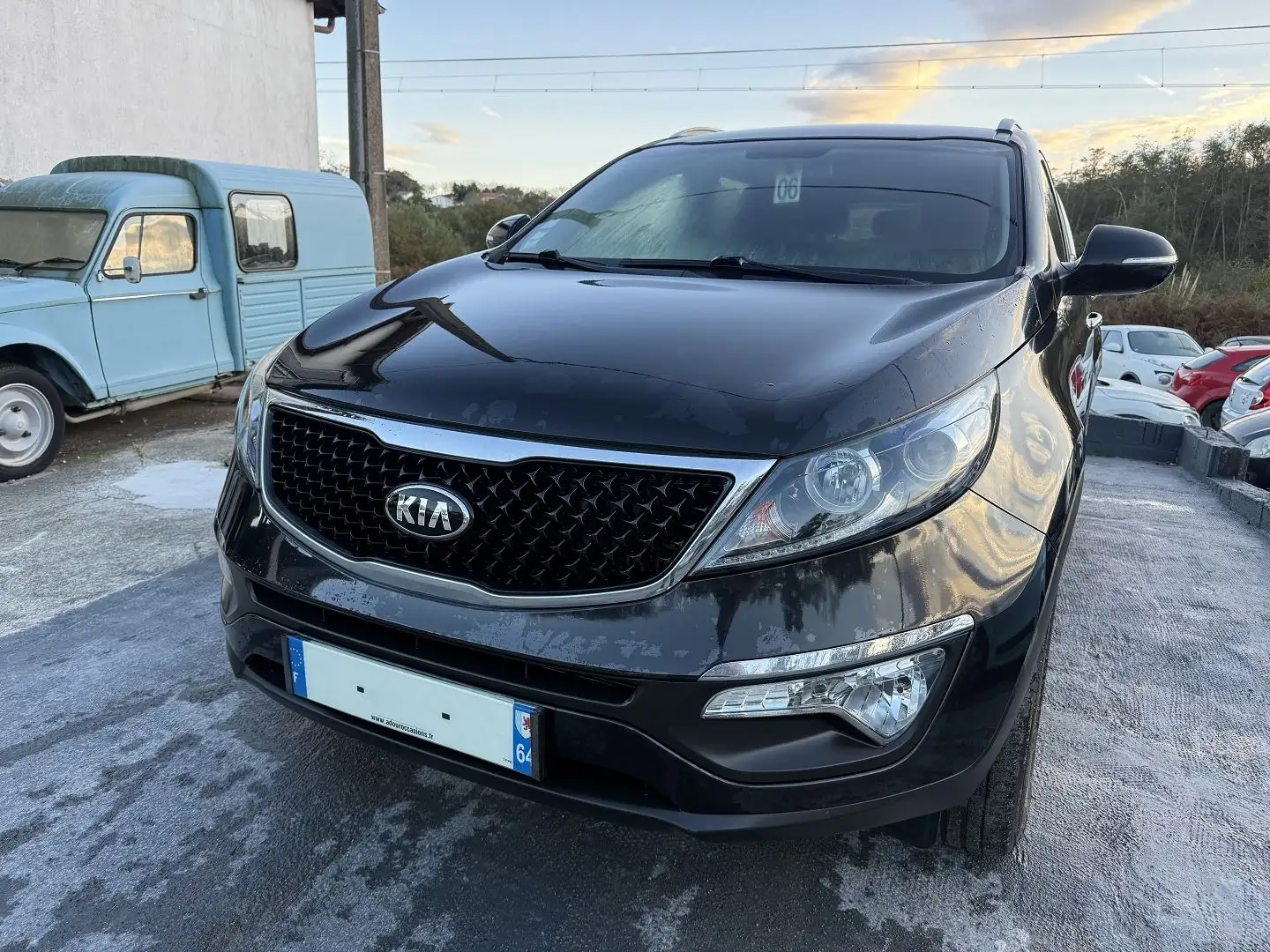 Kia Sportage 1.7 CRDI 115CH ISG ACTIVE 4X2 Gris - 2