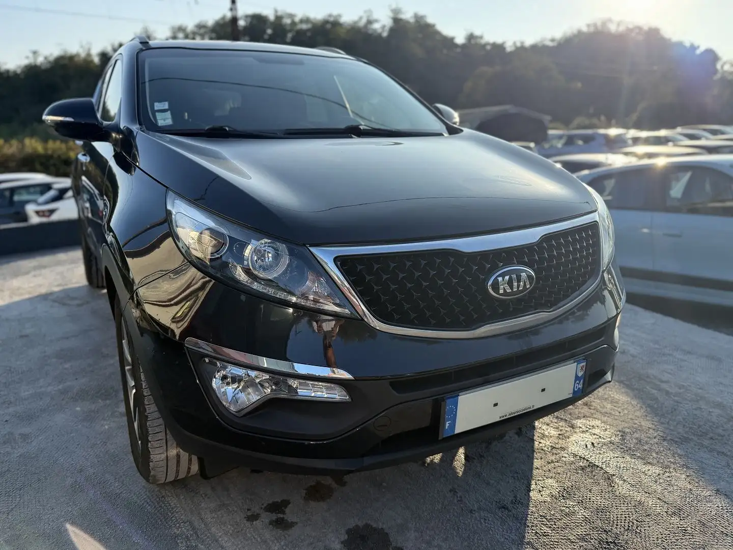Kia Sportage 1.7 CRDI 115CH ISG ACTIVE 4X2 Gris - 1