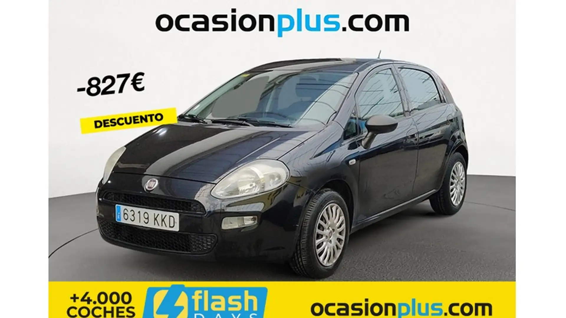 Fiat Punto 1.2 S&S 51kW E6 Noir - 1