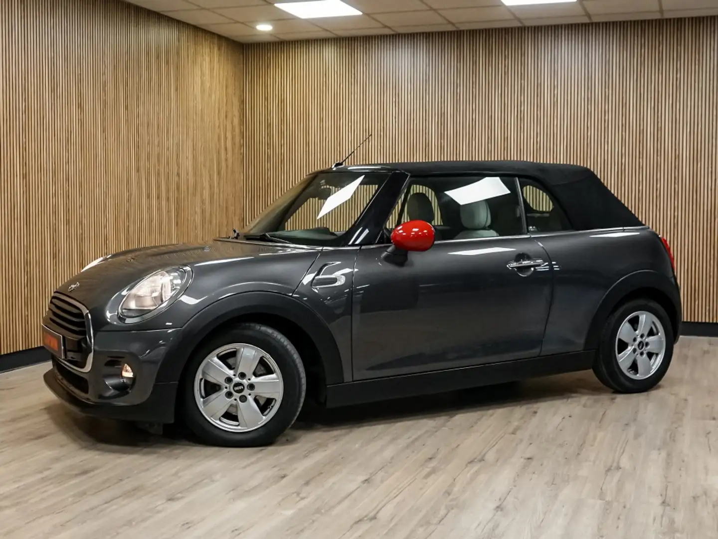 MINI Cooper Cabrio Aut. Gris - 2