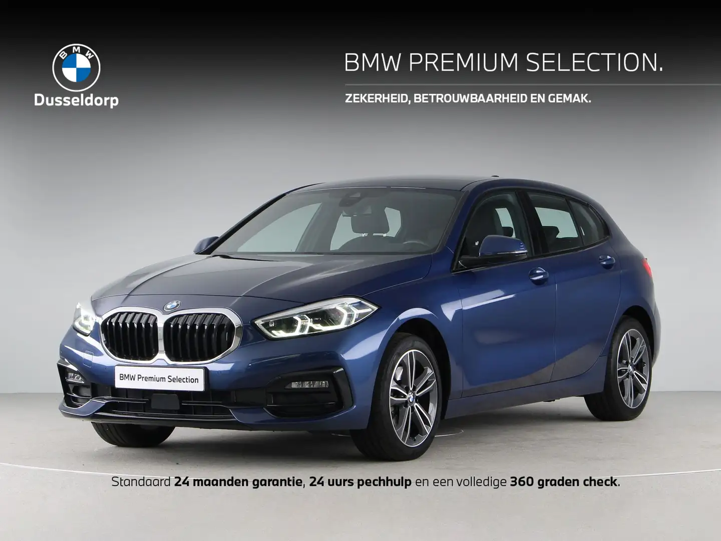BMW 118 1 Serie 118i Business Edition Blauw - 1