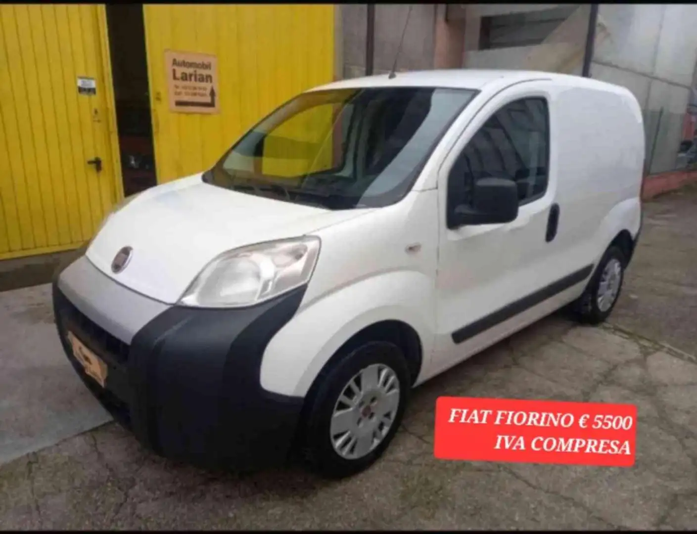 Fiat Fiorino 1.3 MJT 75CV Furgone SX  NEOPATENTATI Blanc - 1