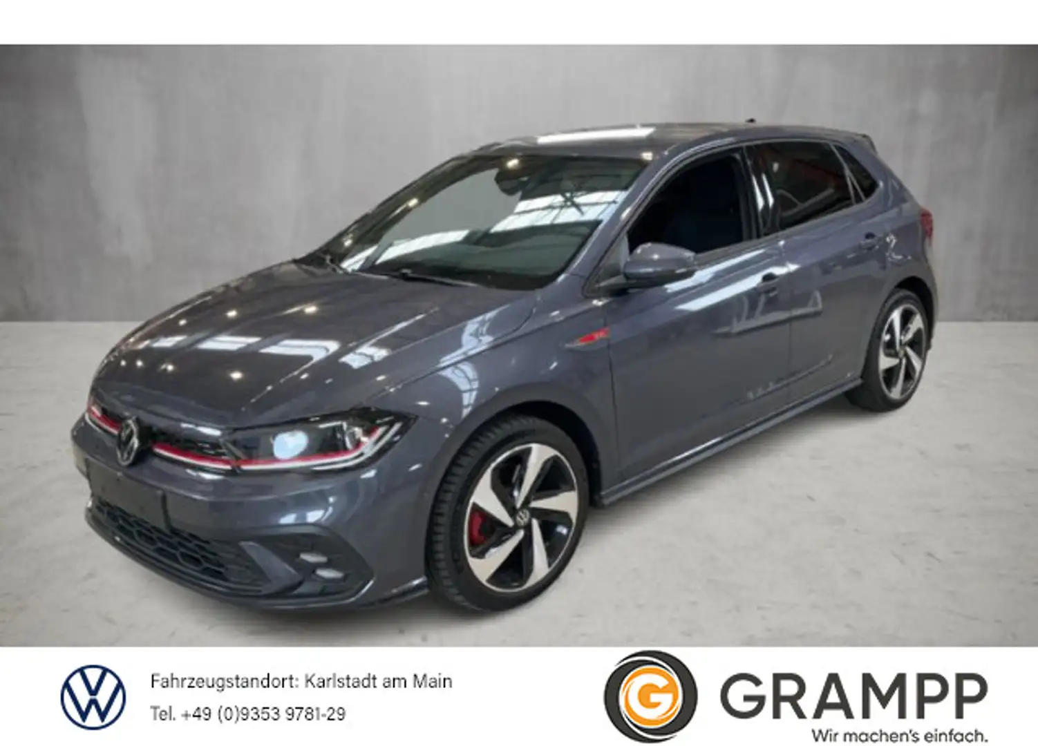Volkswagen Polo GTI DSG +IQ-DRIVE+MATRIX+ASSISTS+VIRTUAL+ Grau - 1