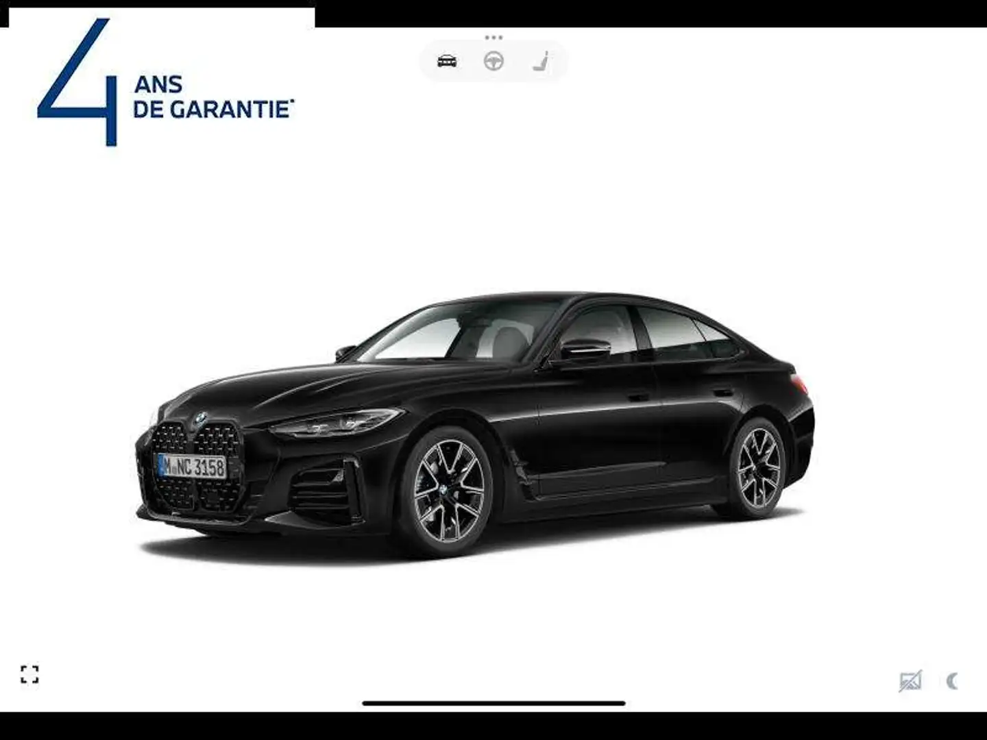 BMW 420 i Gran Coupé Pack M Noir - 1