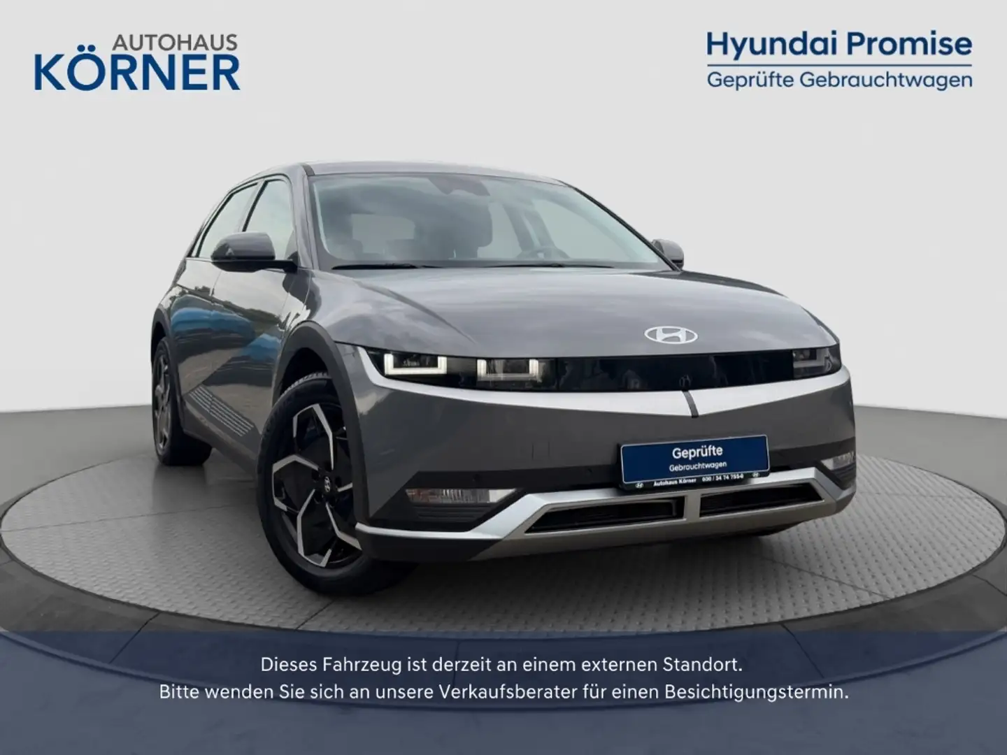 Hyundai IONIQ 5 DYNAMIQ 58kWh *LED*CARPLAY*CAM*NAVI*DAB* Grau - 1