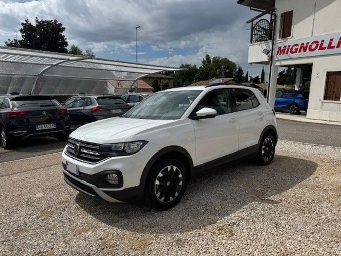 Volkswagen T-Cross 1.0 TSI Style BMT OK NEOPATENTATI Weiß - 1