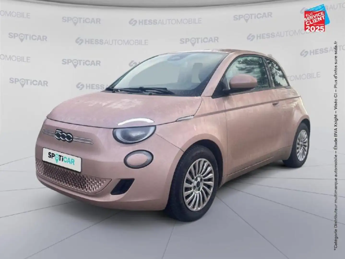 Fiat 500e e 95ch Action Plus (step1) Sieges chauf Blanc - 1