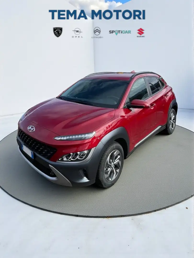 Hyundai KONA 1.6 GDi HEV XLine Safety Pack Rosso - 1