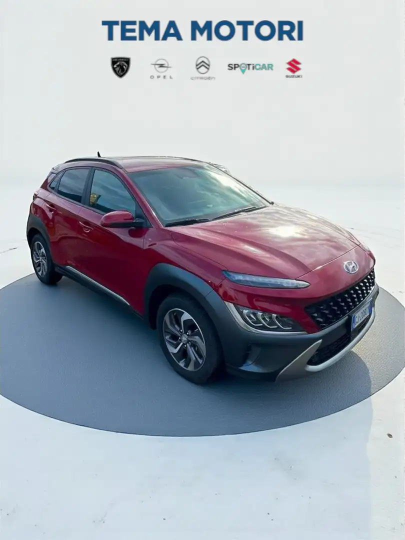 Hyundai KONA 1.6 GDi HEV XLine Safety Pack Rosso - 2