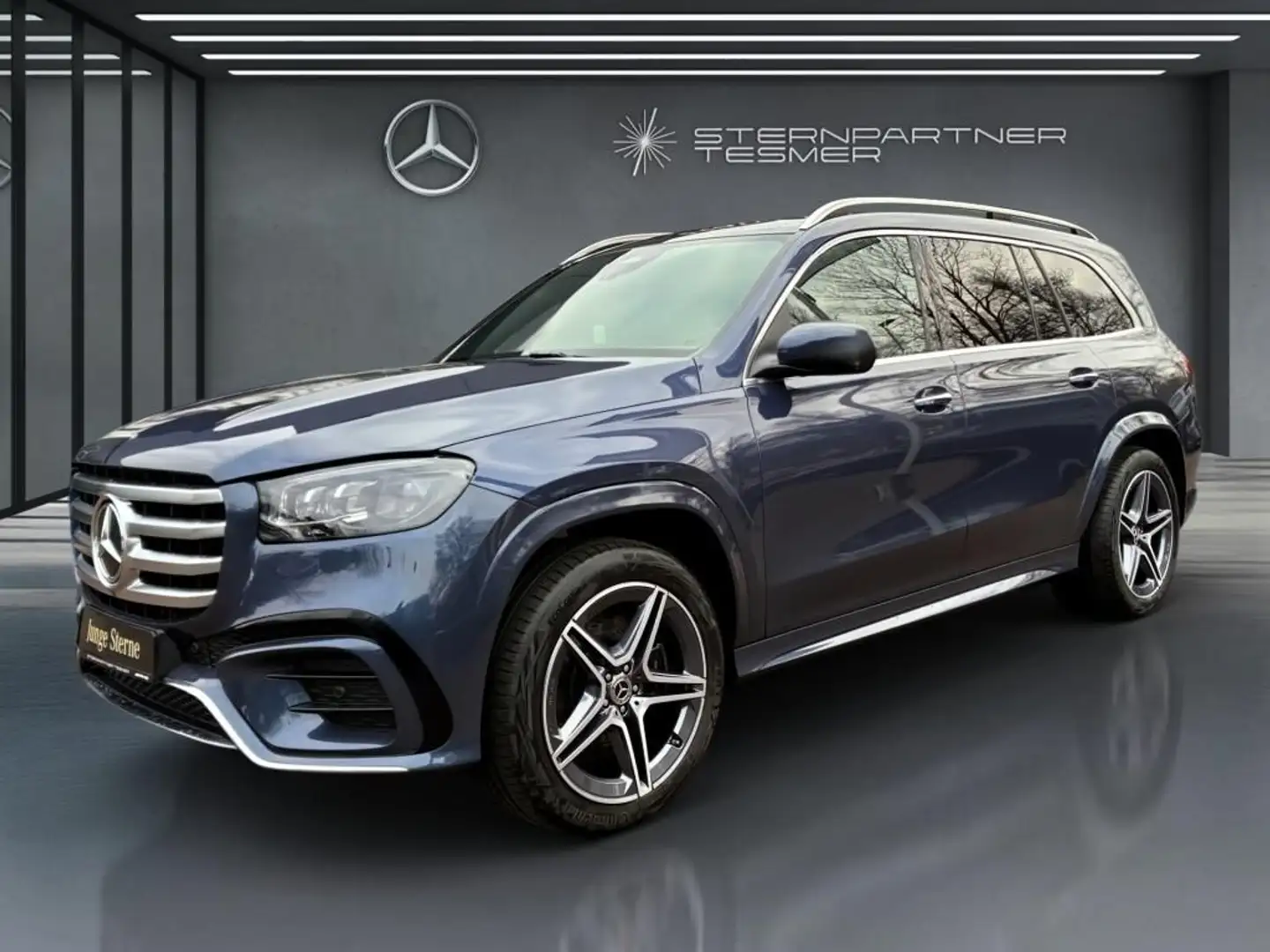 Mercedes-Benz GLS 350 d 4M AMG+MBUX+Memory+Ambiente+WIDE+Mbeam Bleu - 1