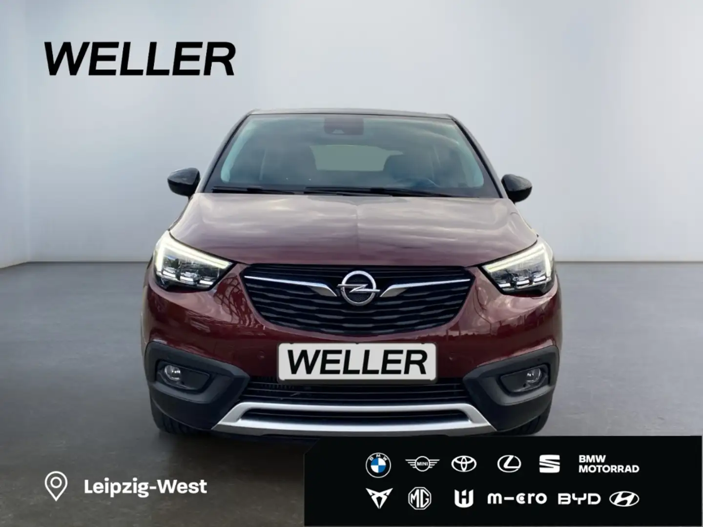 Opel Crossland X 1.2 Innovation *LED*AHK*CAM*hzb Front* Rood - 2
