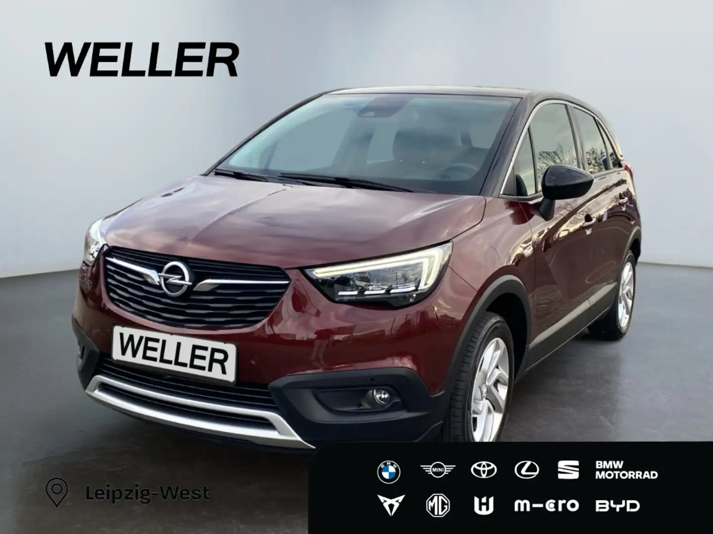 Opel Crossland X 1.2 Innovation *LED*AHK*CAM*hzb Front* Rood - 1