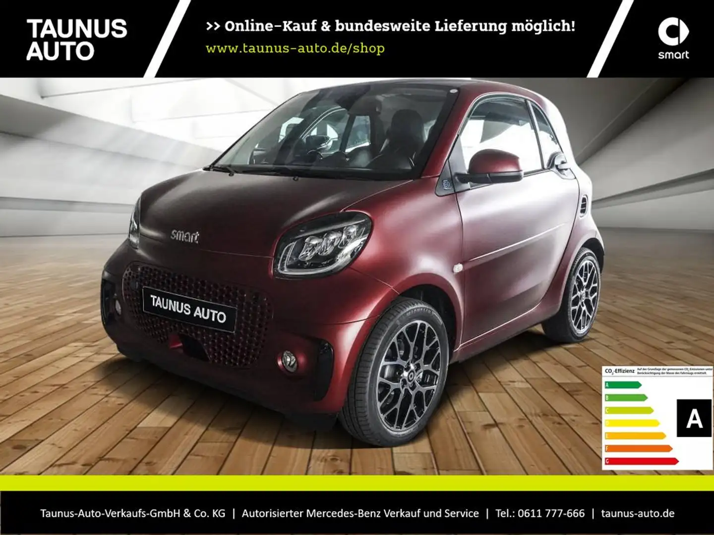 smart forTwo EQ prime exclusive jbl-sound 22-bordlader Red - 1