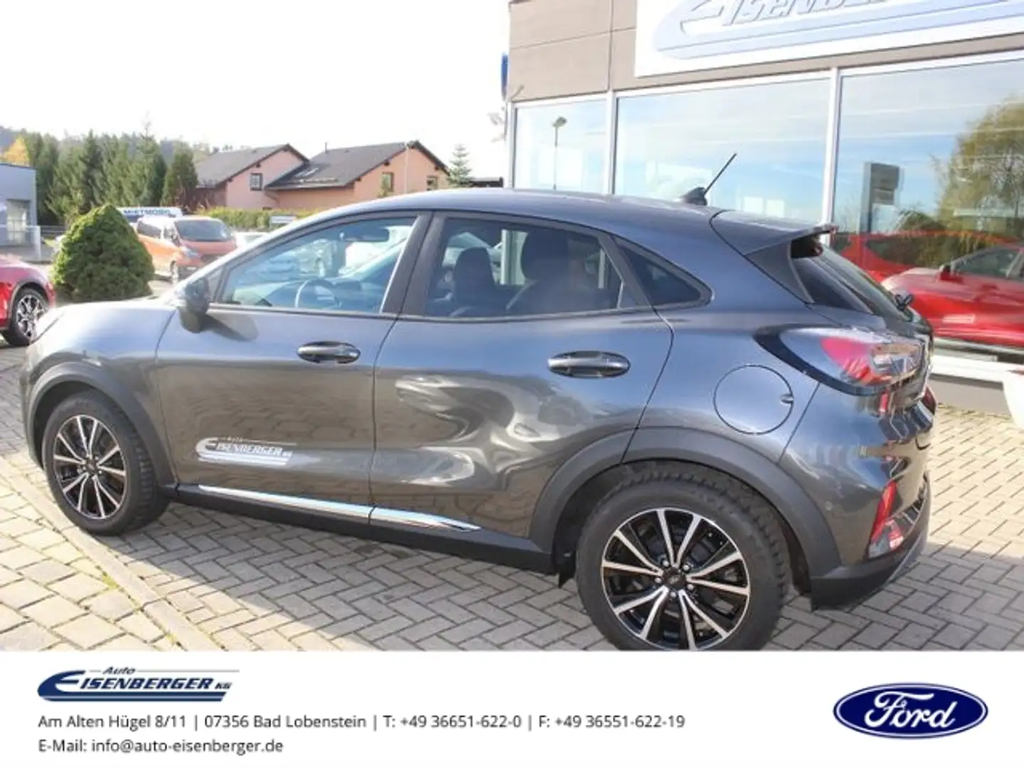 Ford Puma 1.0 EcoBoost MHEV Titanium Alu R.-Kamera Grijs - 2