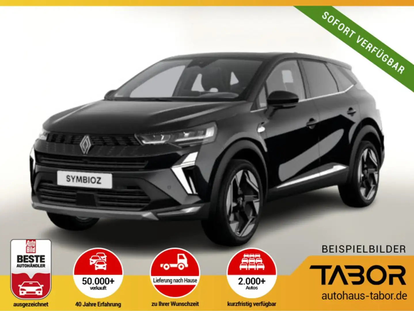 Renault Symbioz Iconic E-Tech Full Hybrid 145 PanoD Schwarz - 1