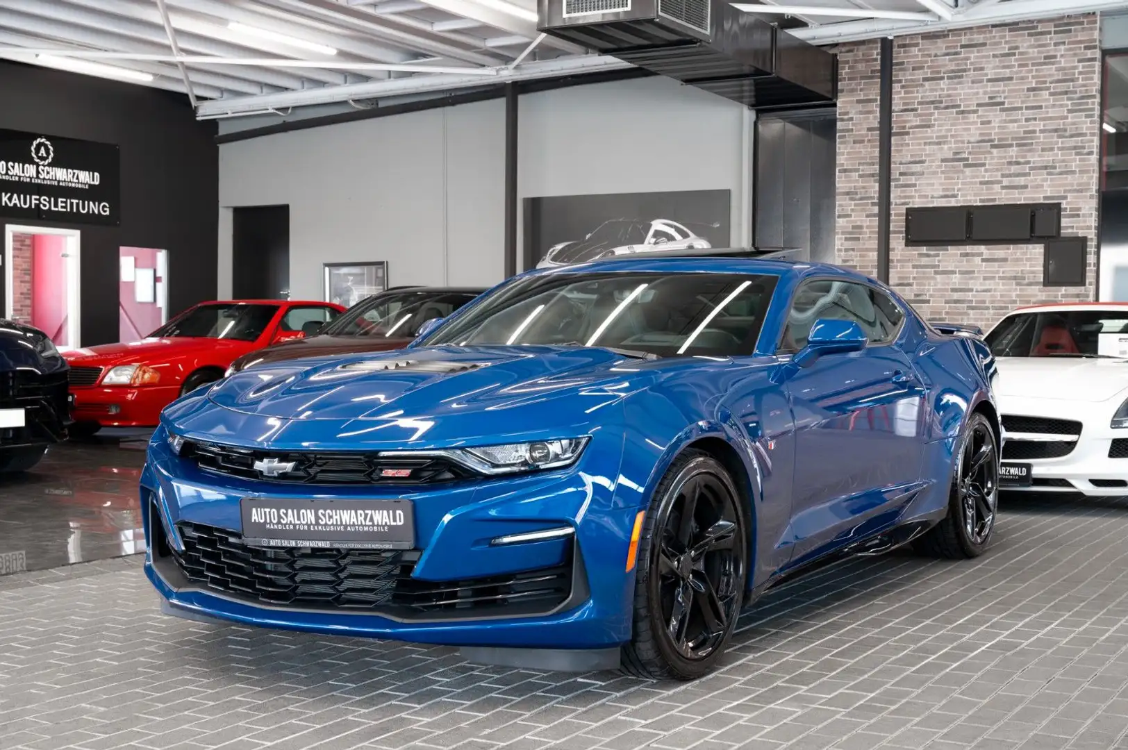 Chevrolet Camaro V8 10-GANG AUT|HEAD-UP|RECARO|BOSE|MEMORY Blau - 2