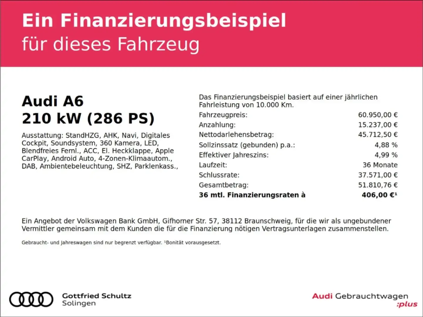 Audi A6 Avant 50 TDI quattro 2x S-Line Matrix AHK Noir - 2