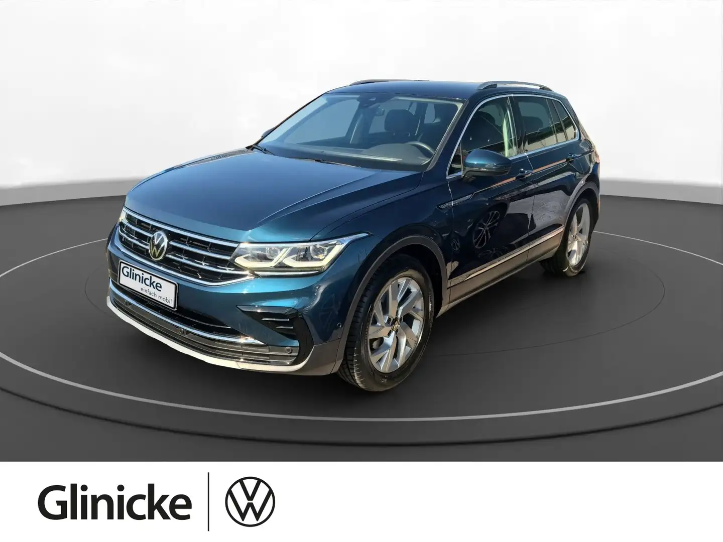 Volkswagen Tiguan 2.0 TDI DSG Elegance Navi AHK Kamera SiHz Blau - 1