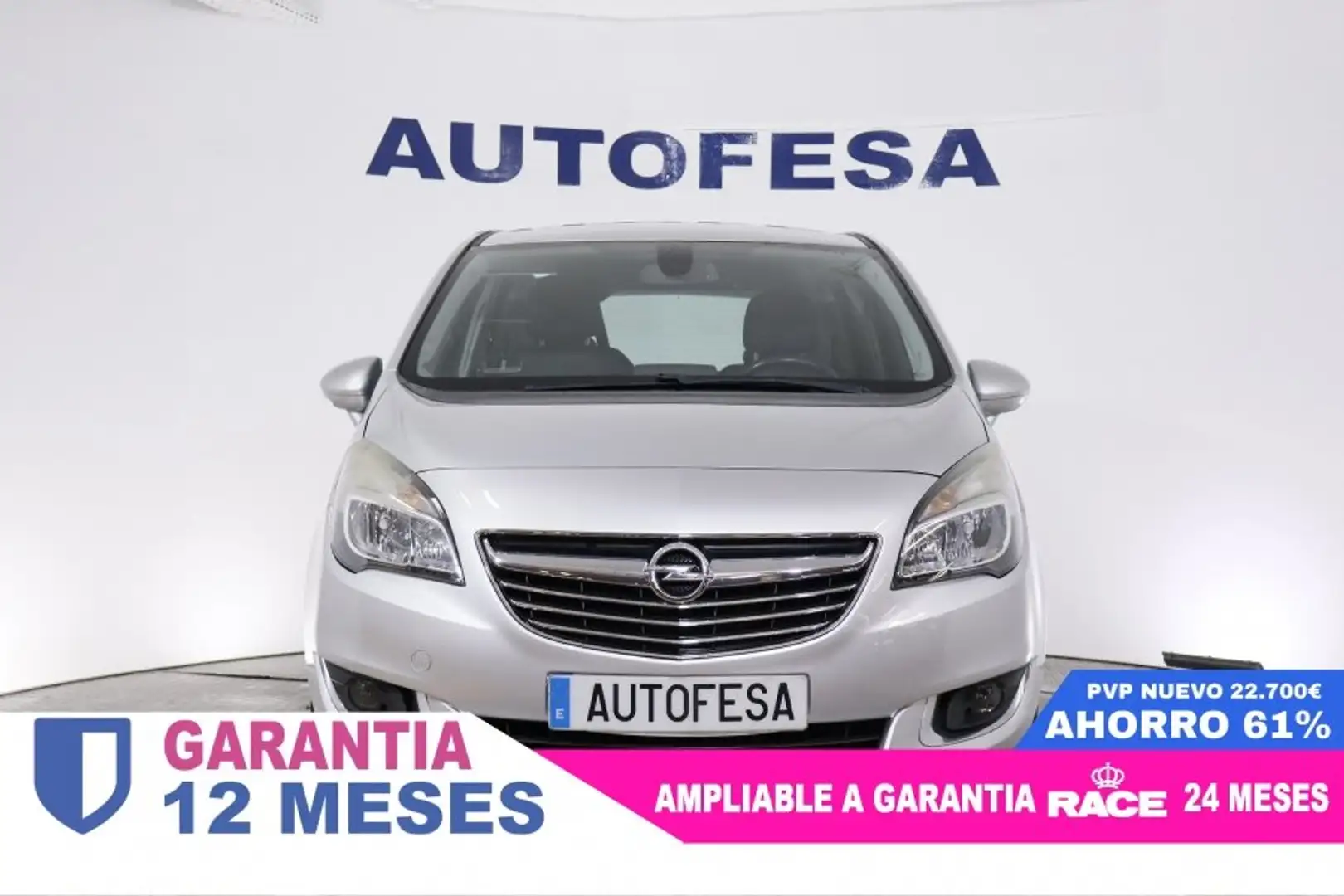 Opel Meriva 1.4 TWINPORT 120CV COSMO BA AUTO 5P # NAVY, CUERO, Gris - 2