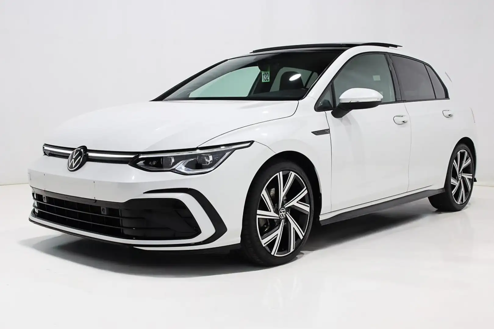 Volkswagen Golf 1.5 E-TSI 150 DSG - R LINE LED - PANO - DYNAUDI... Blanc - 2