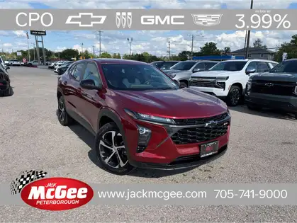 Red 2025 Chevrolet Trax SUV / Crossover Front-Wheel Drive Automatic