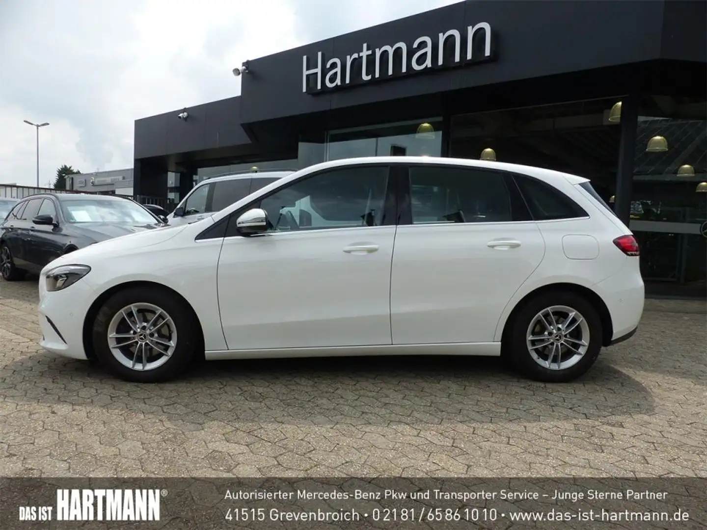 Mercedes-Benz B 180 BUSINESS+MBUX+NAVI+PARKTRONIC+EASYPACK+LED Bianco - 2