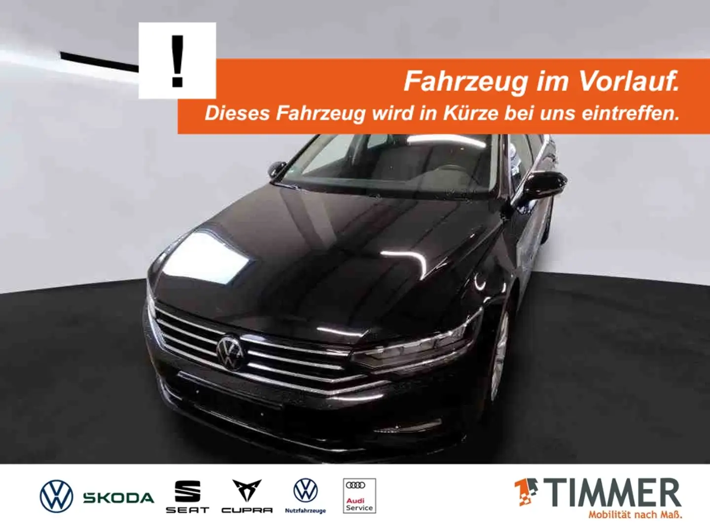 Volkswagen Passat Variant 2.0 TDI DSG BUSINESS +AHK +LED +RKAM +ACC +APP-CO Schwarz - 1