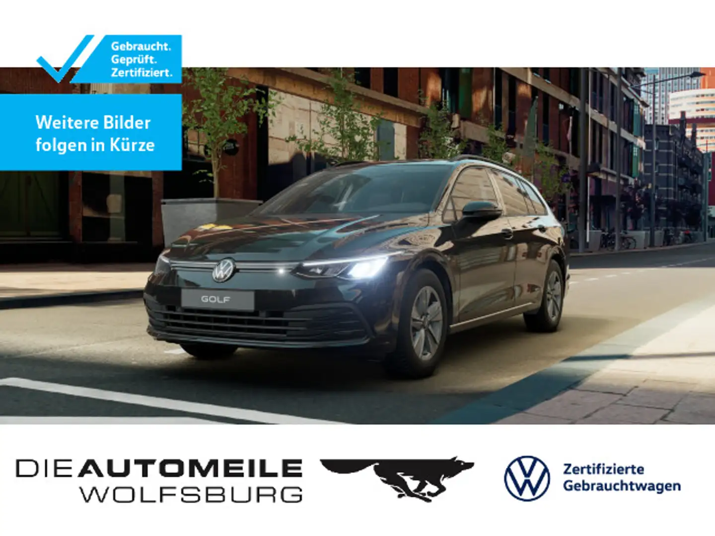 Volkswagen Golf Variant Golf 8 VIII Variant 1.5 TSI Life LED/ACC Noir - 1