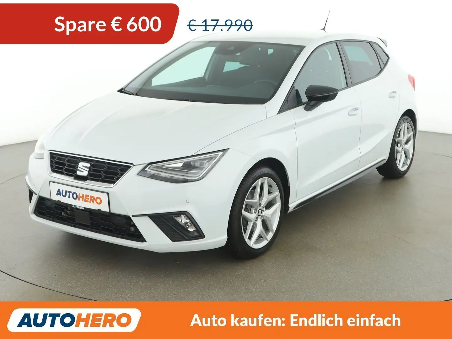 SEAT Ibiza 1.0 TSI FR Weiß - 1