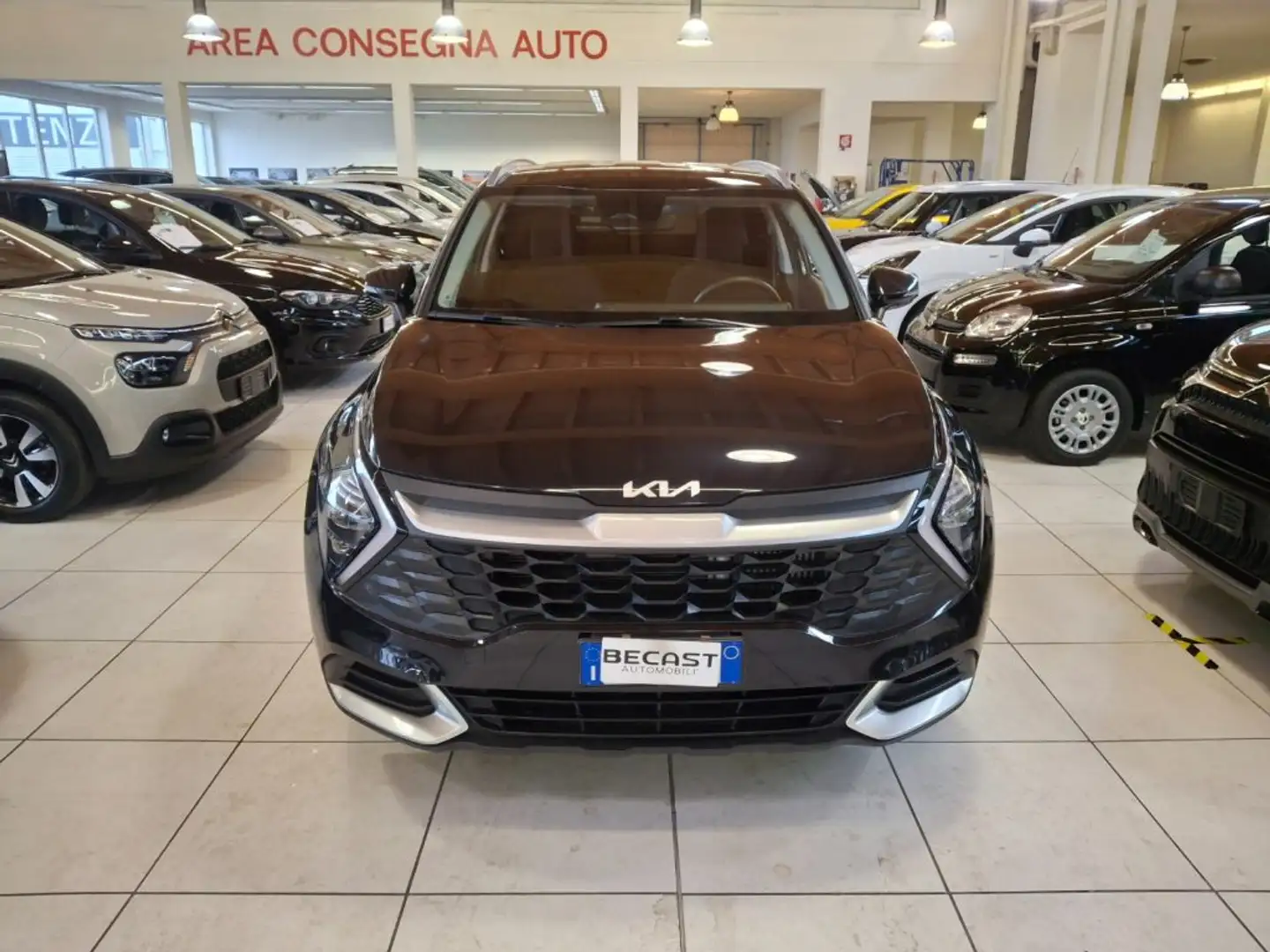 Kia Sportage 1.6 TGDi MHEV DCT Business UNICO PROPRIETARIO Nero - 2