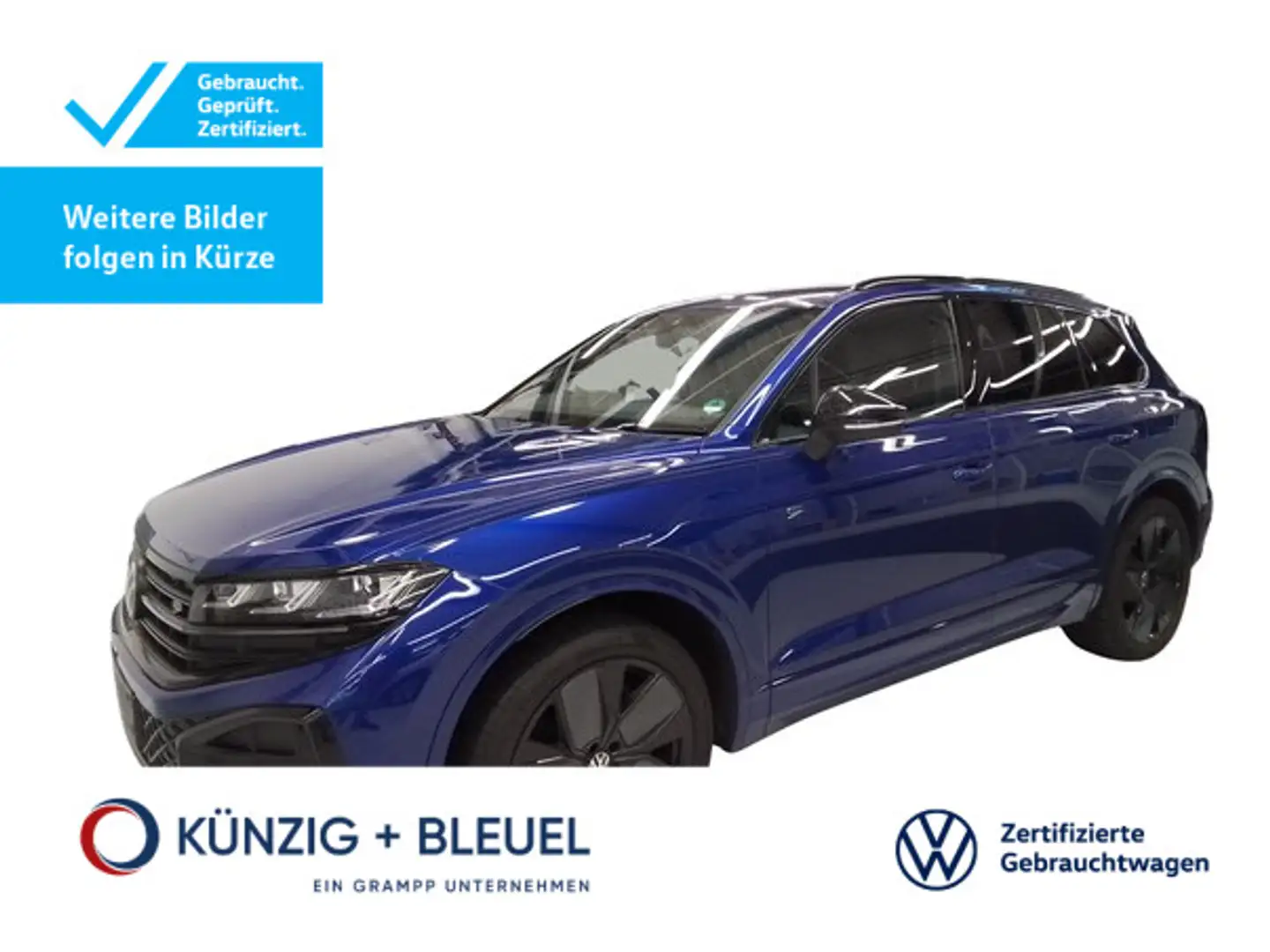 Volkswagen Touareg R-Line 3.0TDI +WANK+AHK+LUFT+ Blau - 1