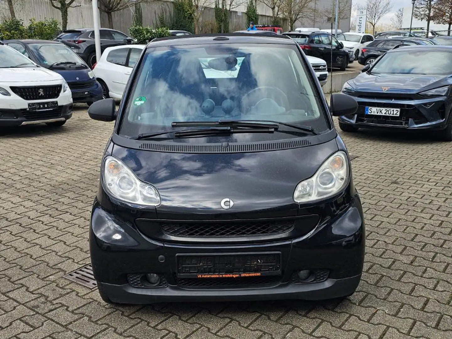smart forTwo Cabrio,Klima,Automatik Schwarz - 2