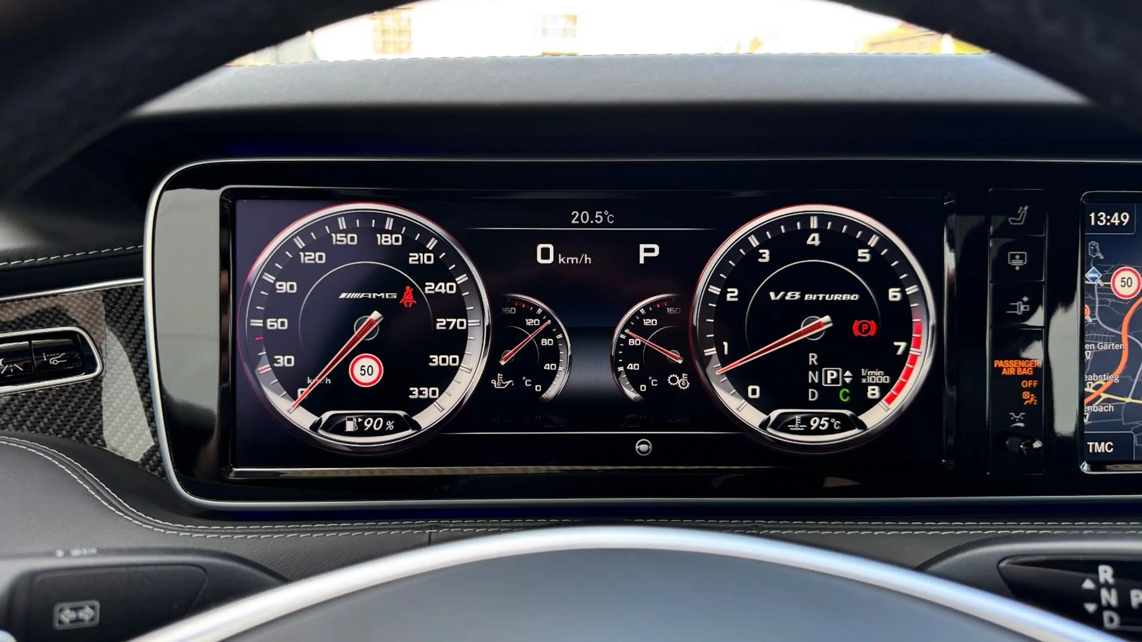 Mercedes-Benz S 63 AMG S63 AMG Coupe 4Matic*2Hd*Swarovski*MagicSky*HUD* — photo 21