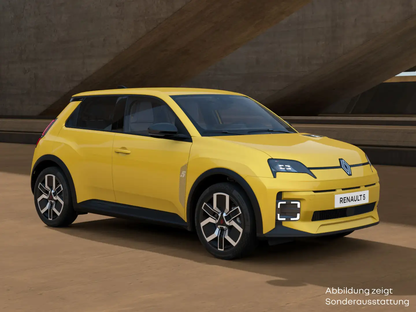 Renault R 5 E-Tech elektrisch Techno 150 Comfort Range Żółty - 1