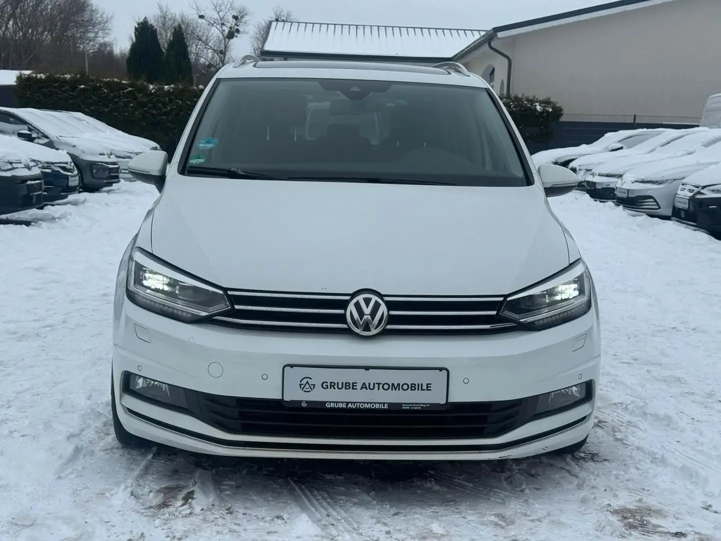 Volkswagen Touran Sound DSG*LED*PANO*ACC*PDC Weiß - 2
