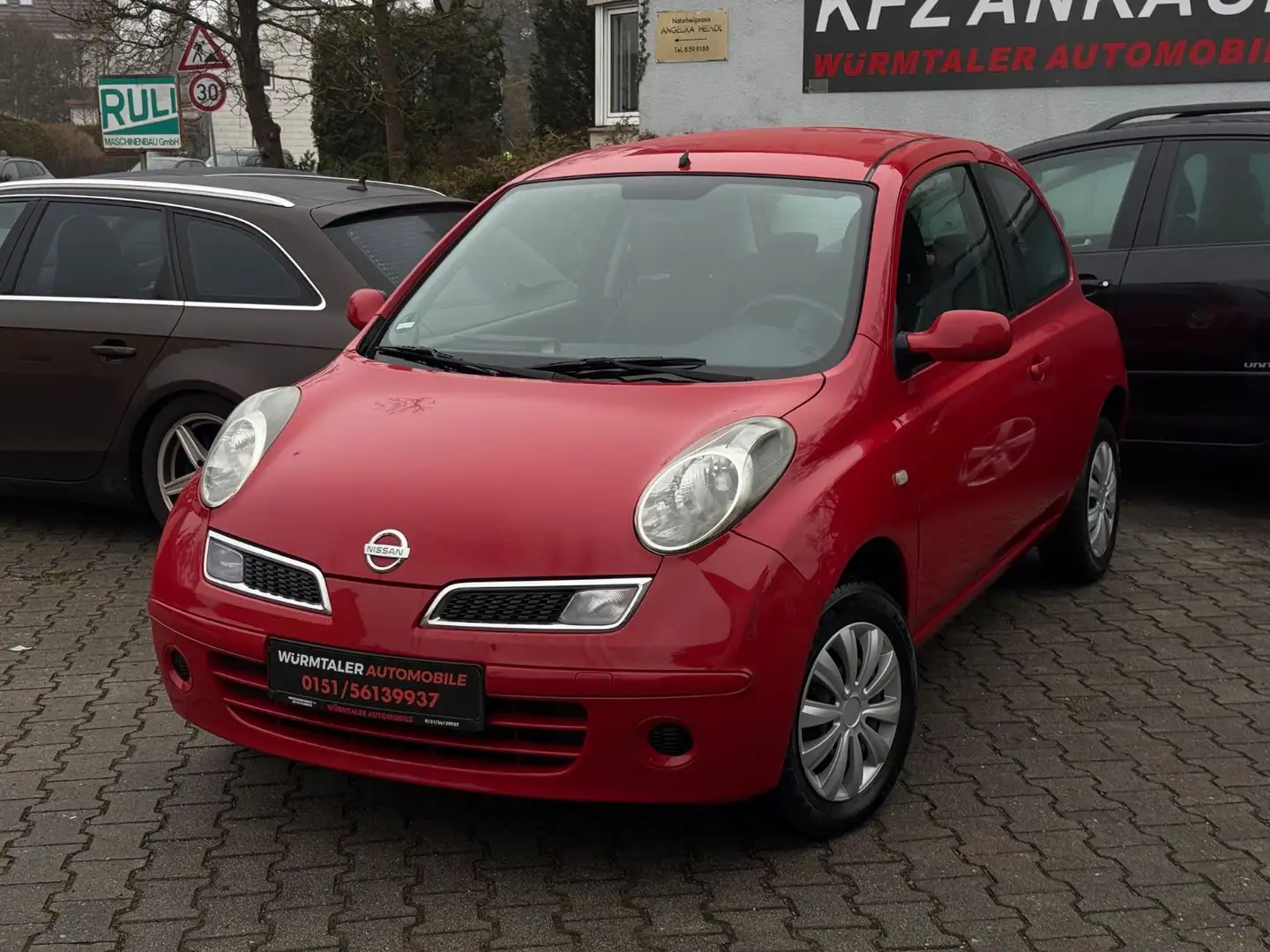 Nissan Micra 1.2 TÜV NEU PDC** Rot - 1