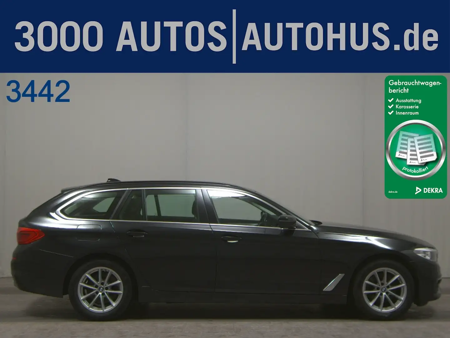 BMW 520 d Touring Luft LED el.Heck Memory vc AUT SHZ Schwarz - 1