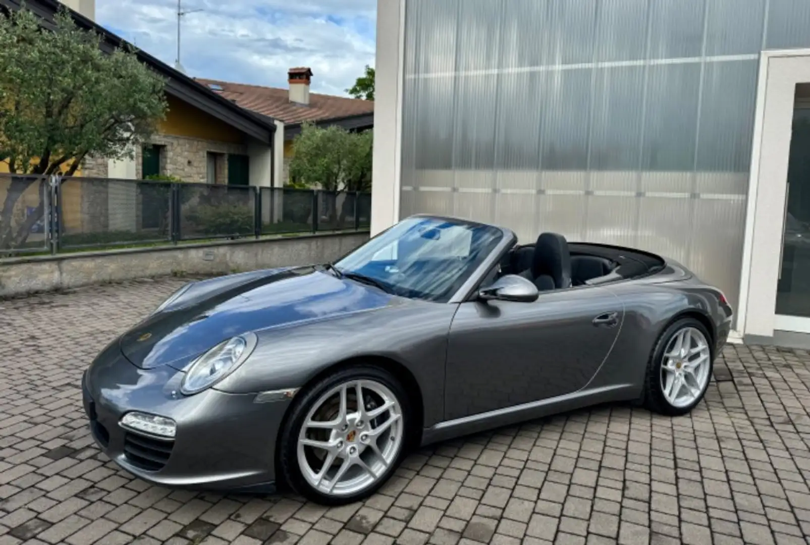 Porsche 911 CARRERA CABRIO FULL SERVICE PORSCHE Gri - 2