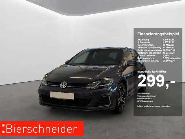 Volkswagen Golf GTE Golf VII 1.4 TSI Hybrid DSG GTE LED NAVI ACC PDC S
