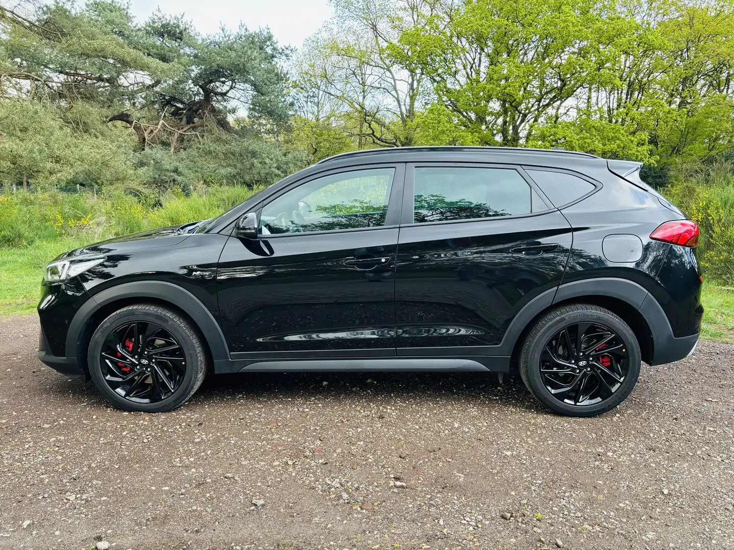 Hyundai TUCSON 1.6 T-GDI N-Line Zwart - 2