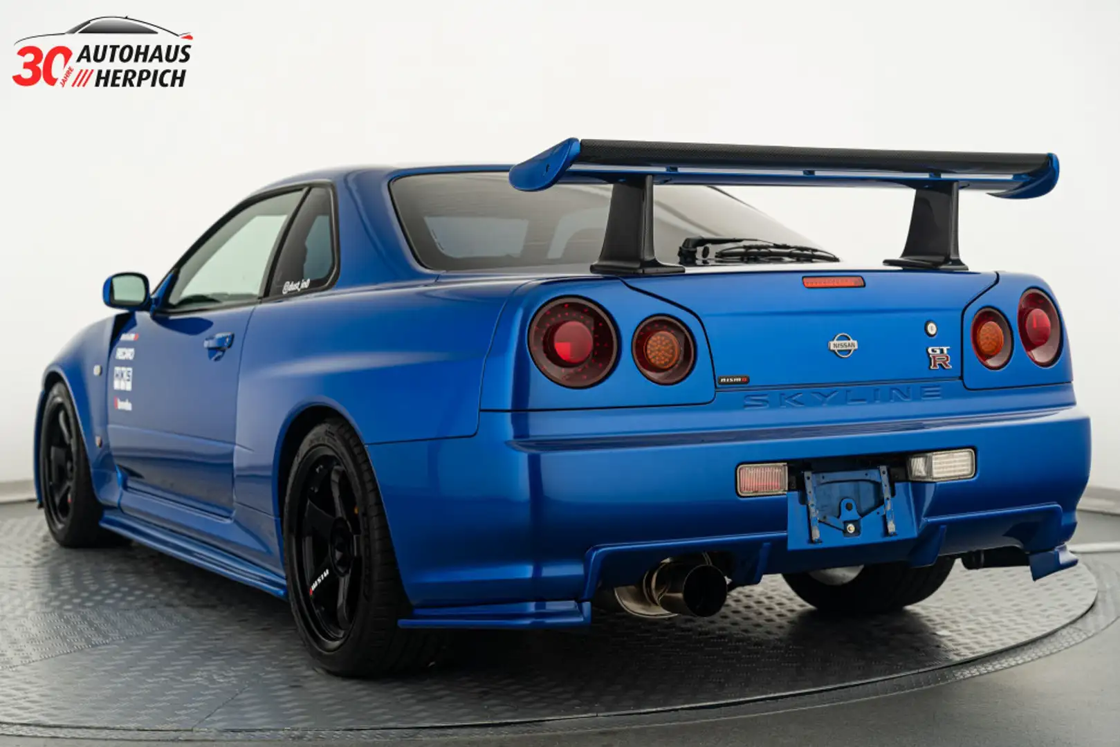Nissan Skyline R34 GTR RB28 HKS VCAM ÖHLINS LMGT4 NISMO Albastru - 2