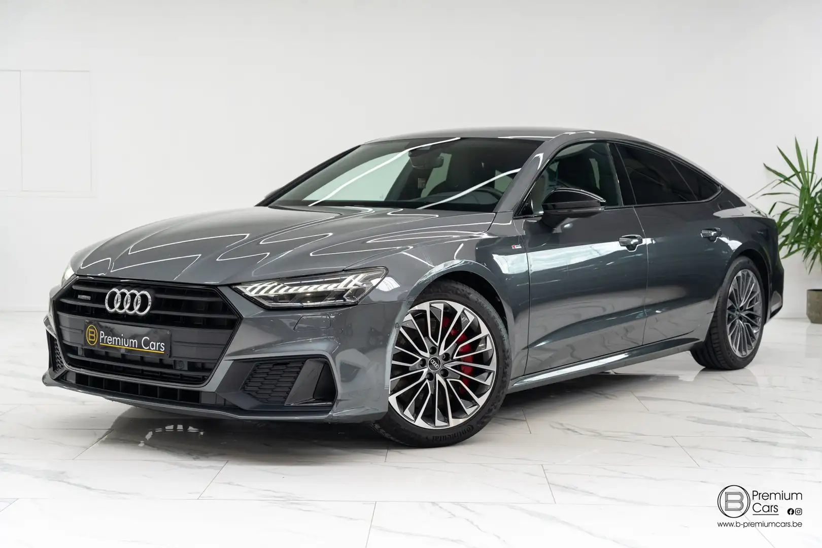 Audi A7 55e TFSI hybrid 3x S-line! Competition! Full! Gris - 1