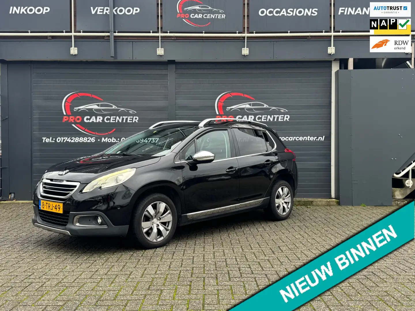 Peugeot 2008 1.2 VTi Allure Pack Premium Plus PANO|CRUISE|CLIMA Noir - 1