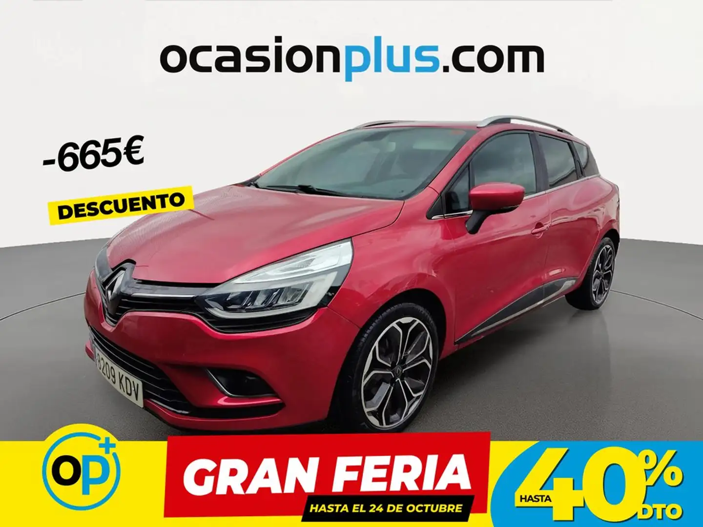 Renault Clio Sport Tourer TCe Energy Zen 66kW Rojo - 1
