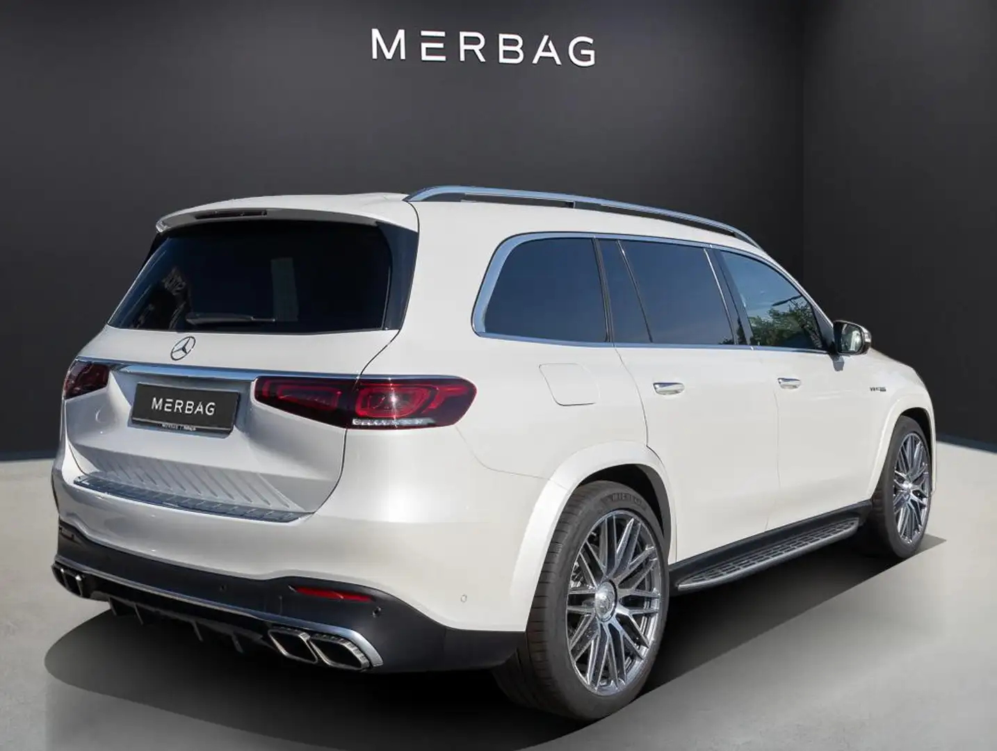 Mercedes-Benz GLS 63 AMG AMG GLS 63 4MATIC+ ParkAss. Pano 360 HUD ACC LM Weiß - 2